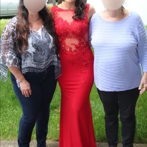 Jovani Dresses - Red Jovani Prom Dress Jovani Dresses - Red Jovani Prom Dress